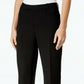Tommy Hilfiger Women's Modern Straight-Leg Modern Dress Pants Black Size 16`