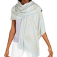 INC International Concepts Women's Line-Work Foil Flower Wrap White Size Regular
