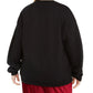 Love Tribe Women's Trendy Plus C'est La Vie Sweatshirt Black Size 3X