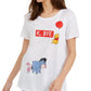 Disney Juniors' Winnie The Pooh Graphic T-Shirt White Size Large