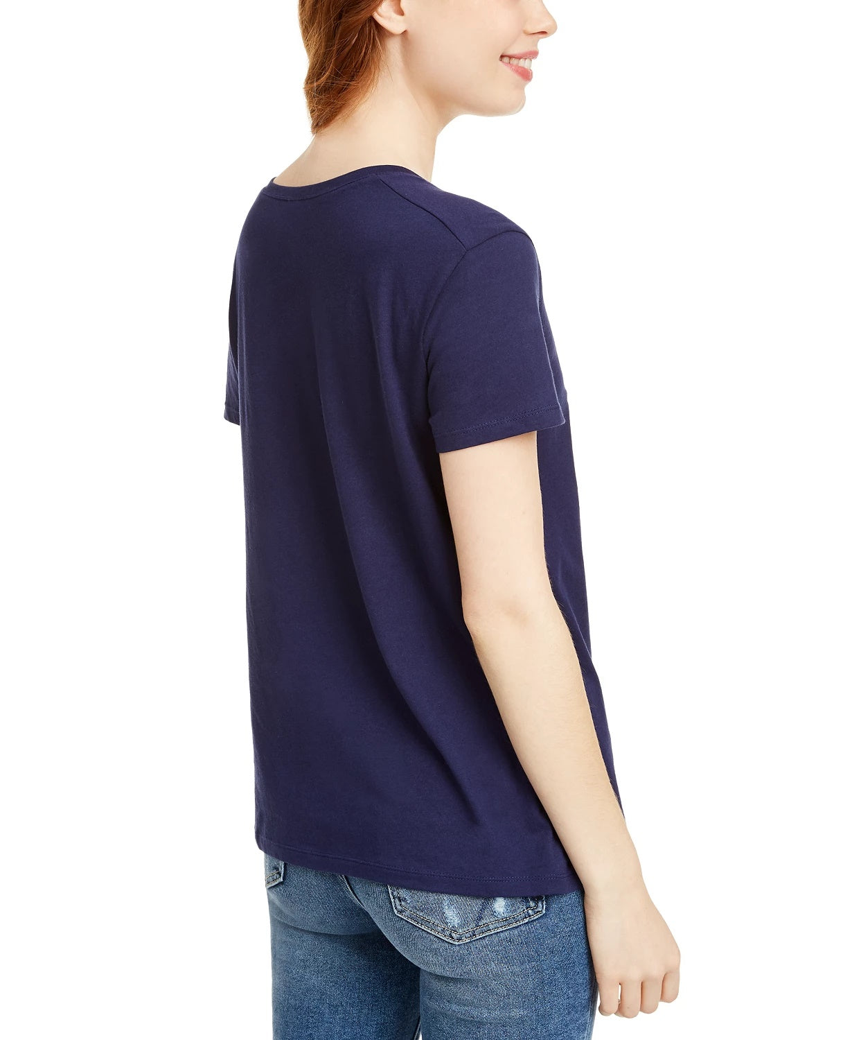 Disney Juniors' Frozen Graphic T-Shirt Med Blue Size X-Large