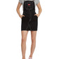 Dickies Juniors' Overall Mini Dress Black Size Large