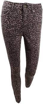 Rewash Juniors' Printed Skinny Jeans Purple Size 15