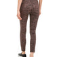 Rewash Women's Juniors' Printed Skinny Jeans Purple Size 5