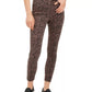 Rewash Juniors' Printed Skinny Jeans Purple Size 11