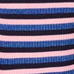 Hooked Up by IOT Juniors' Shine Striped Rib-Knit Sweater Pink Size Small