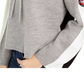Tommy Hilfiger Women's Wide-Sleeve Cropped Hoodie Gray Size Small