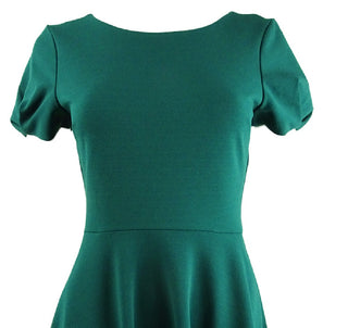 Speechless Juniors' Skater Dress Evergreen Size Medium