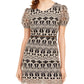 Speechless Juniors' Lace Bodycon Dress Beige Size Medium