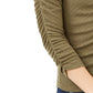 Crave Fame Juniors' Ruched Textured Top Green Size Small