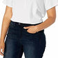 Tommy Hilfiger Women's Core Polo Shirt White Size Extra Large