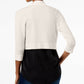 Jessica Howard Women's Bolero Cardigan White Size Medium