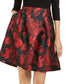 Jessica Howard Women's Pleated-Skirt Fit & Flare Dress Black Size 12