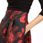 Jessica Howard Women's Pleated-Skirt Fit & Flare Dress Black Size 6