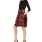 Jessica Howard Women's Pleated-Skirt Fit & Flare Dress Charcoal Size 16