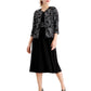 Jessica Howard Women's Glitter Dress & Jacket Silver Size 8