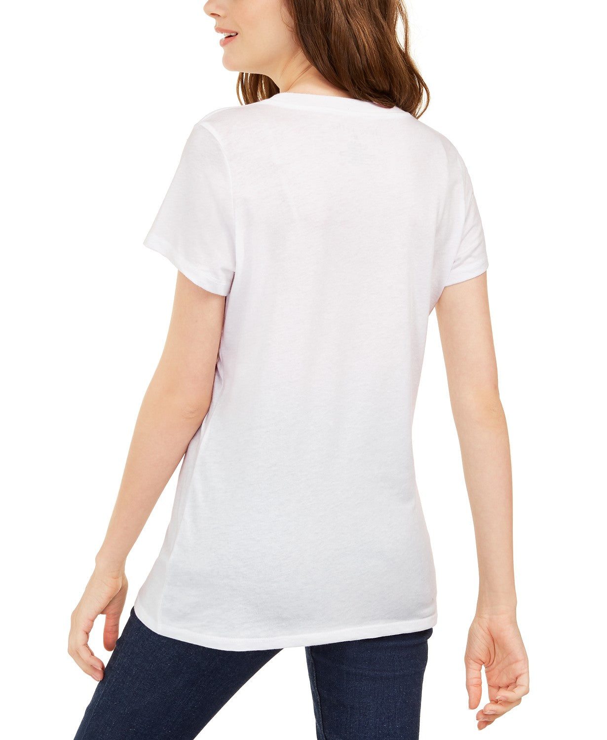 Love Tribe Women's Juniors' Hello Weekend Graphic T-Shirt White Size Large