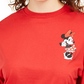 Disney Juniors' Minnie Mouse Graphic T-Shirt Red Size Small