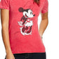 Disney  Juniors' Minnie Mouse Graphic T-Shirt Red Size Extra Large