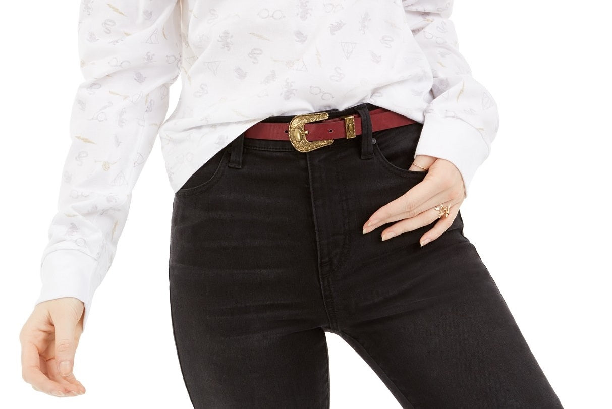 Warner Brothers Juniors' Harry Potter Graphic T-Shirt White Size Extra Small