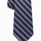 Calvin Klein Men's Classic Stripe Silk Tie Blue Size Regular