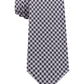 Calvin Klein Men's Jewel Slim Houndstooth Tie Black Size Regular