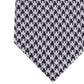 Calvin Klein Men's Jewel Slim Houndstooth Tie Black Size Regular