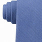 Calvin Klein Men's Slim Herringbone Tie Pasblue Size Regular