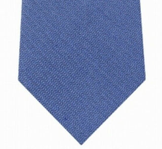 Calvin Klein Men's Slim Herringbone Tie Pasblue Size Regular