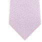 Calvin Klein Men's Micro Hexagons Slim Tie Pink Size Regular