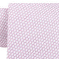 Calvin Klein Men's Micro Hexagons Slim Tie Pink Size Regular