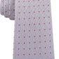 Calvin Klein Men's Holly Pin-Dot Slim Silk Tie Gray Size Regular