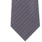 Calvin Klein Men's Linear Hex-Dot Silk Tie Gray Size Regular