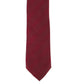 Calvin Klein Men's Slim Tonal Plaid Silk Tie Dark Red Size Regular