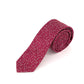 Calvin Klein Men's Skinny Scattered Dashes Tie Red Size Regular
