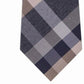 Kenneth Cole Reaction Men's Ruby Plaid Slim Tie Brown Size Regular