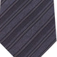 Kenneth Cole Reaction Men's Stone Slim Stripe Tie Black Size Regular