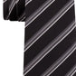 Kenneth Cole Reaction Men's Veloutine Stripe Tie Black Size Regular