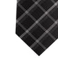 Kenneth Cole Reaction Men's Stone Classic Plaid Tie Black Size Regular