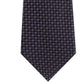 Kenneth Cole Reaction Men's Micro Checkerboard Slim Tie Black Size Regular