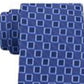 Kenneth Cole Reaction Men's Slim Outline Geo Tie Blue Size Regular