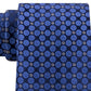 Kenneth Cole Reaction Men's Mosaic Slim Geo Tie Navy Size Regular