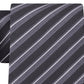 Kenneth Cole Reaction Men's Block Stripe Slim Tie Black Size Regular