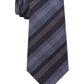 Kenneth Cole Reaction Men's Slim Plaid Tie Grey Size Regular