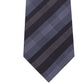 Kenneth Cole Reaction Men's Slim Plaid Tie Grey Size Regular