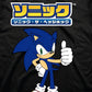Freeze 24-7 Men's Slim-Fit Sonic Kanji Graphic T-Shirt Black Size Large