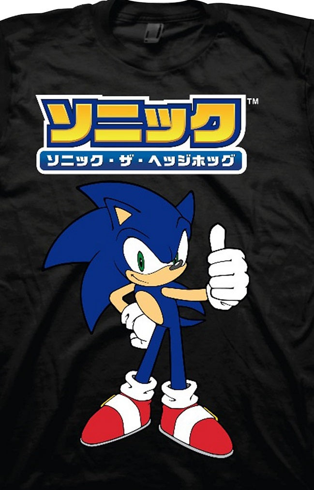 Freeze 24-7 Men's Slim-Fit Sonic Kanji Graphic T-Shirt Black Size Large