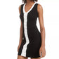 Planet Gold Juniors' Lace-Up Bodycon Dress Black Size XX-Small