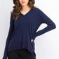 Planet Juniors' V-Neck Sweater Blue Size Small