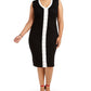 Planet Gold Women's Trendy Plus Size Lace-Up Bodycon Dress Black Size 2X